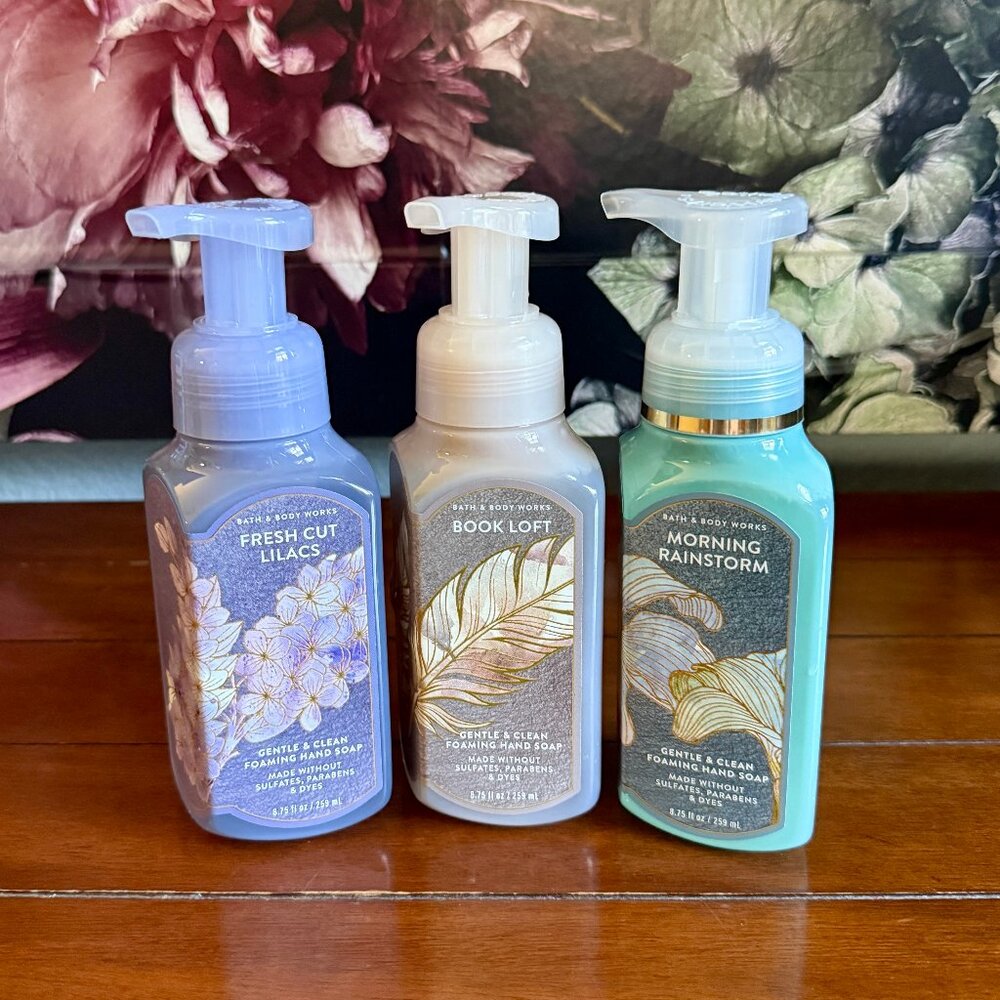 NEW 3-Pc Foaming Hand Soap Bath & Body Works